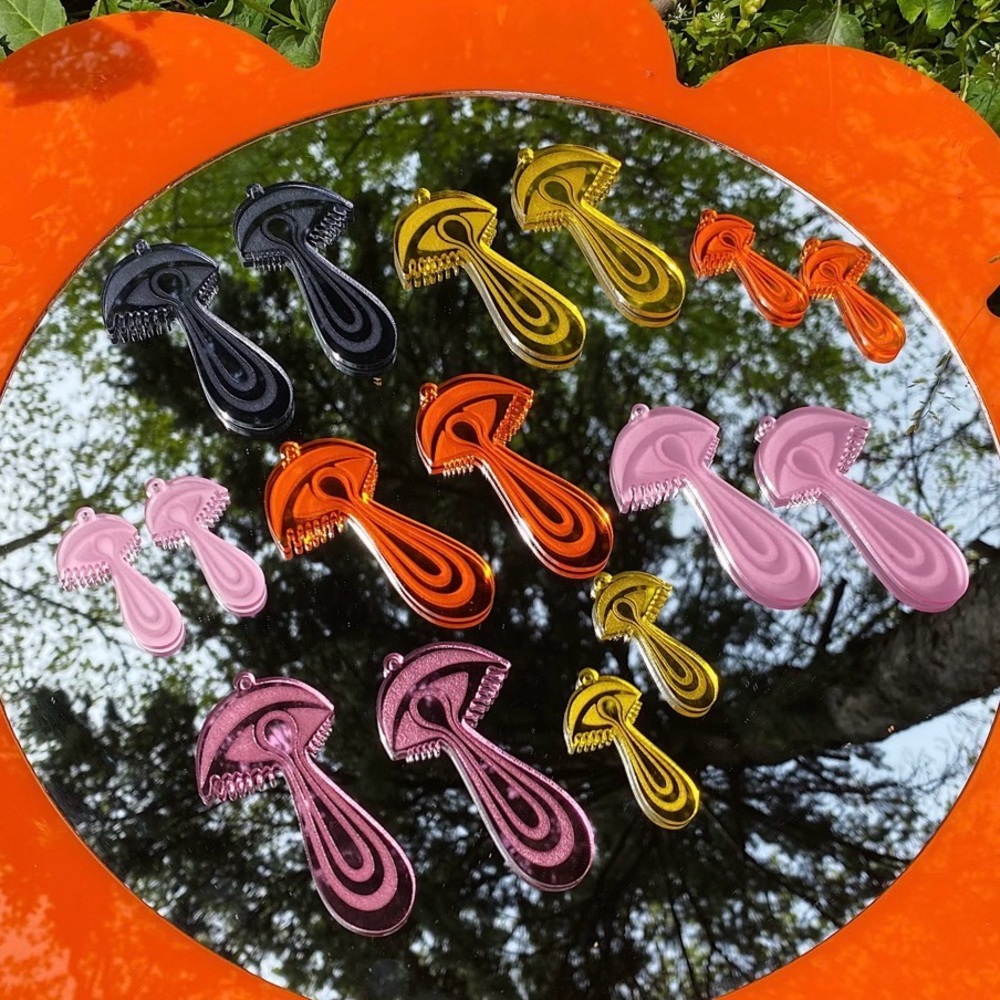 Amazing Psychedelic Eye Earrings! - Picture 4 of 4
